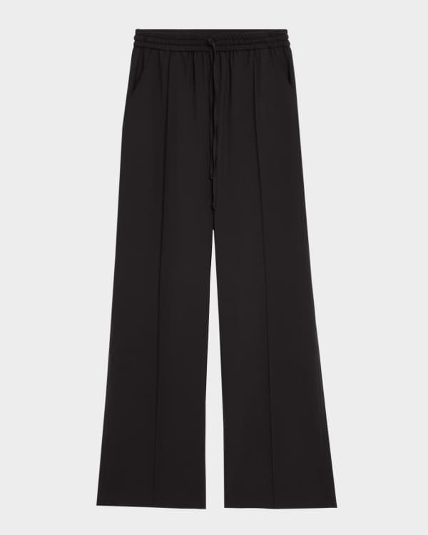 Bijoux Crinkle Satin Wide Leg Pants
