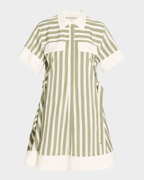 green emerald velvet dress FAITH KNIT RIBBED STRIPED DRESS-GREEN – Lucca Couture