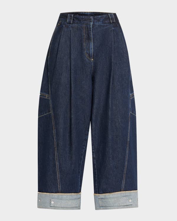 Helmut Lang Sheer Bootcut Pants | Neiman Marcus