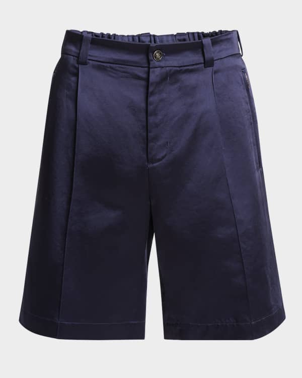 【関税込み】VALENTINO GARAVANI SILK BERMUDA SHORT Valentino Archive '70 silk Bermuda shorts Valentino