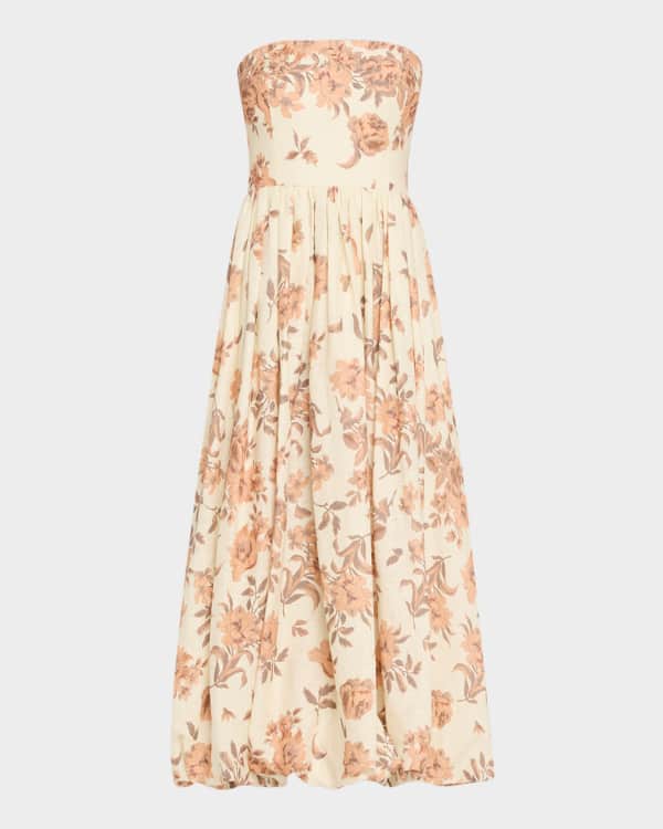 chinese dress ladies Ruched Layered Sweetheart Maxi Dress main image 1