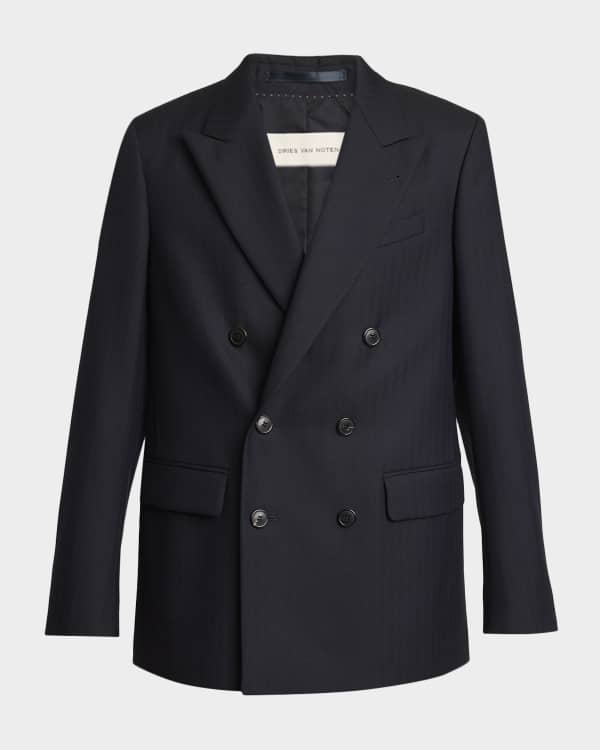 Dries Van Noten Men's Barton Embellished Dinner Jacket | Neiman Marcus