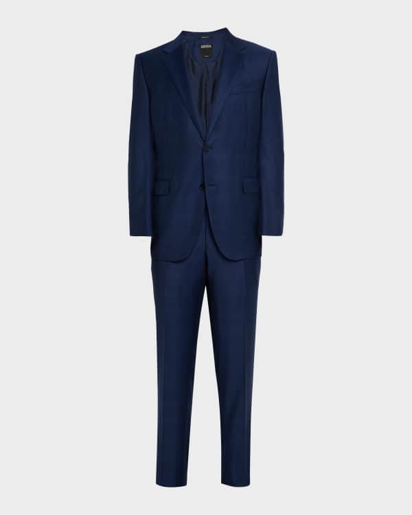 ZEGNA Men's 15milmil15 Micro-Check Wool Suit | Neiman Marcus