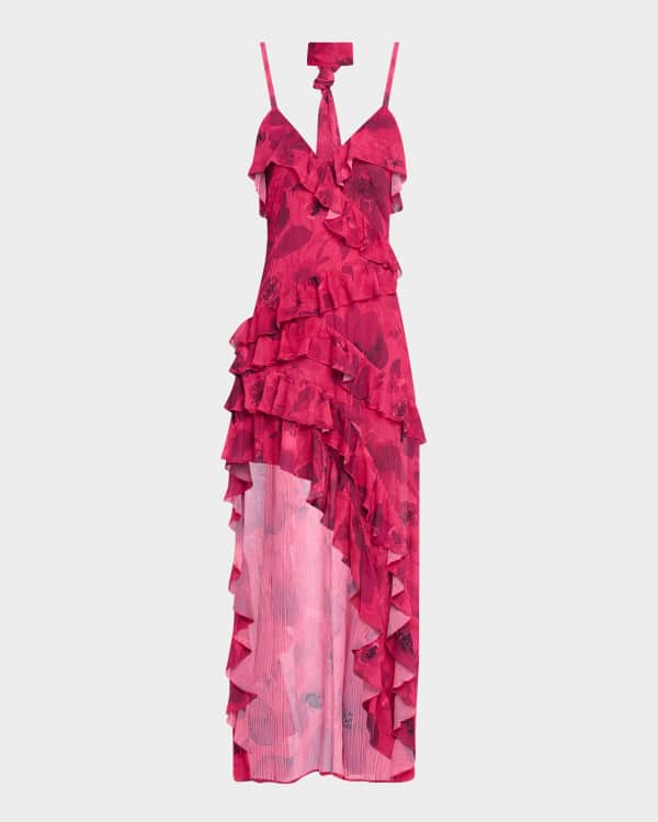 Alice+Olivia■Leandra Belted Dress■ドレス Alice + Olivia Leandra Belted Dress in Natural | Lyst