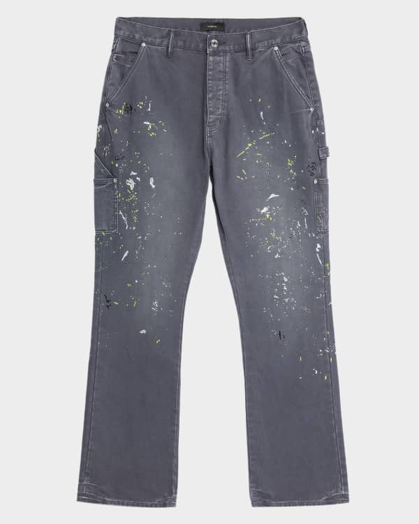 まーや　AMIRI 24AW MA Quad RERAXED FLARE Amiri Men's MA Quad Flare Track Pants | Neiman Marcus