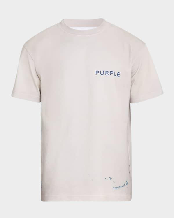 Tシャツ・カットソー purple 'Liquid Wordmark' T-shirt PURPLE Men's Liquid Wordmark Jersey T-Shirt | Neiman Marcus