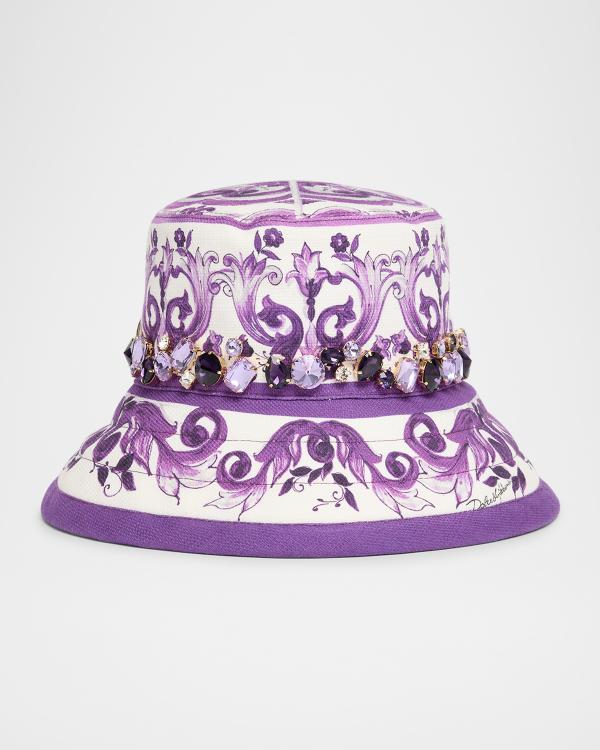 Isabel Marant Haley Multicolor Patchwork Bucket Hat | Neiman  display picture 3