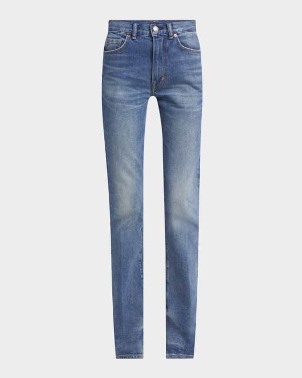 TOM FORD High-Rise Compact Virgin Wool Bootcut Pants