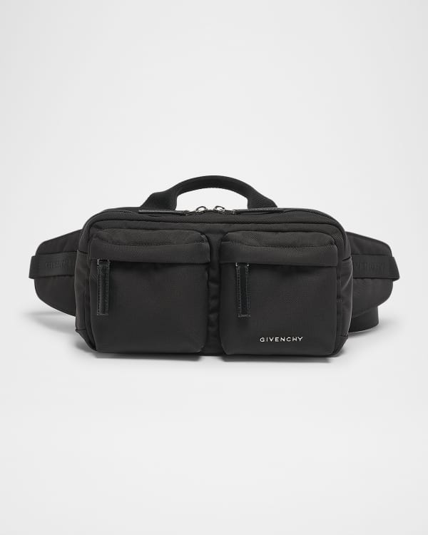 Givenchy Men's G-Trek 4G-Zip Nylon Belt Bag | Neiman Marcus