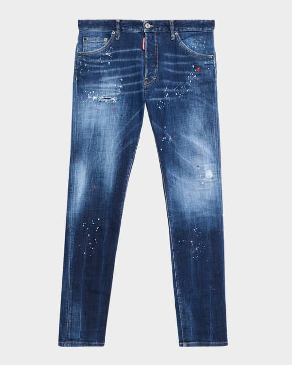 PRPS Men's Sapporo Distressed Denim Relaxed-Fit Jeans | Neiman Marcus