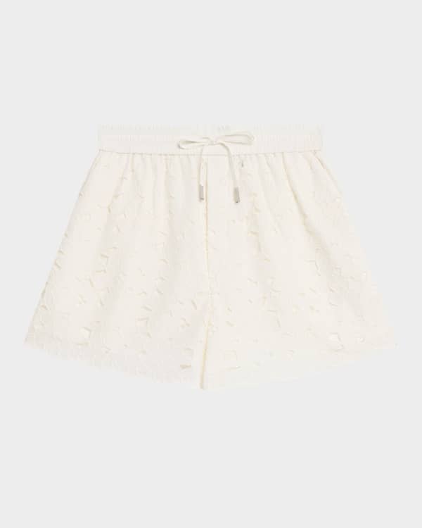 ショートパンツ FARM Rio SS24 White linen Tree Macaw shorts (321906 L0025) FARM Rio Macaw Bloom Linen Shorts | Bloomingdale's