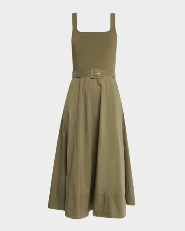 【TORY BURCH】スモック ミディドレス ブラウン☆関税込 Colorblock One Shoulder Dress by Tory Burch | Rent the Runway