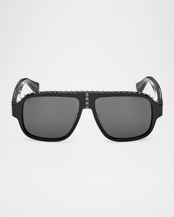 Miu Miu Metal Aviator Sunglasses | Neiman Marcus