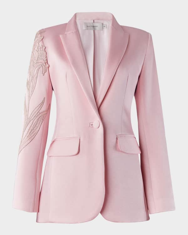Dries Van Noten Vurano Studded Multi-Print Zip Jacket
