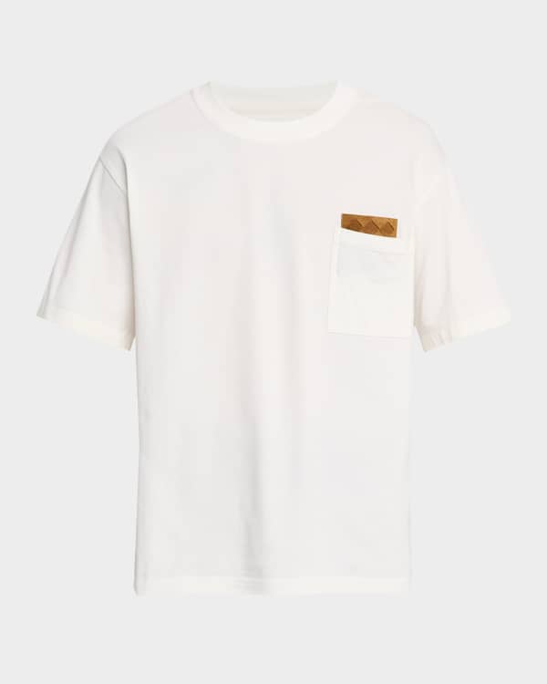 Bottega Veneta Men's Heavy Japanese Jersey T-Shirt | Neiman Marcus