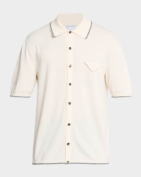 【Kanemasa】short sleeve shirt white 3 Kenzo Men's Camo Hawaiian Shirt | Neiman Marcus