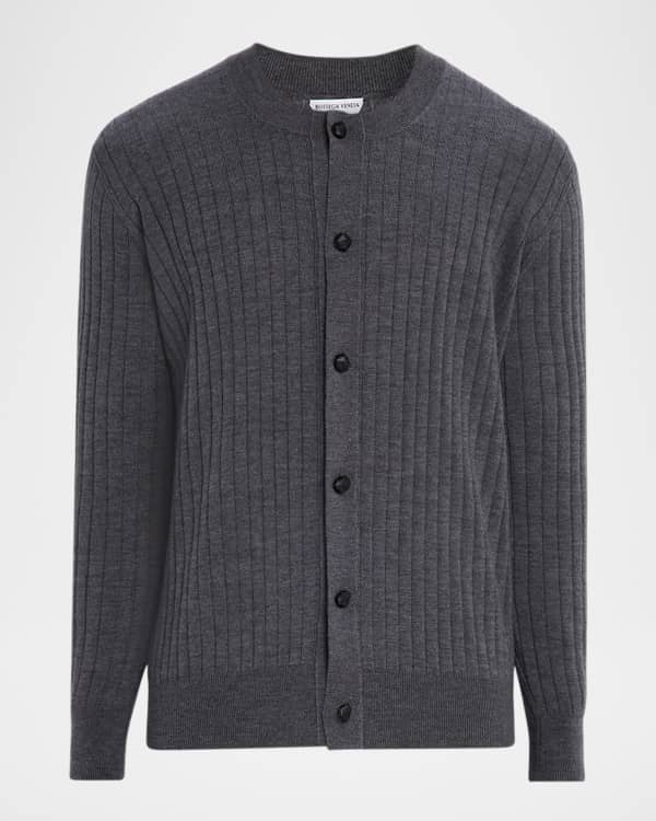 ジャケット BOTTEGA VENETA Black Wool Blend Cardigan Bottega Veneta Cardigans for Women | Online Sale up to 62