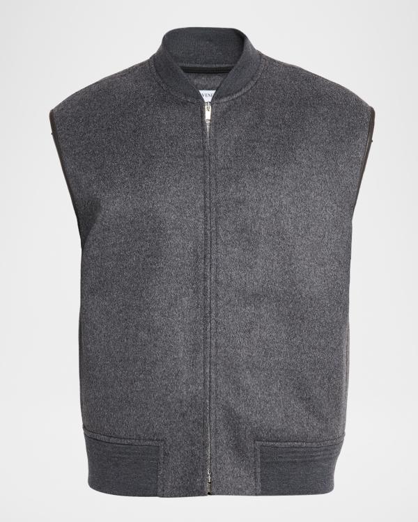 Homme Plissé Issey Miyake Men's Sheer Knit Vest | Neiman Marcus