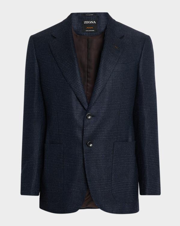 FRAME Men's Double-Breasted Wool Blazer Jacket | Neiman Marcus