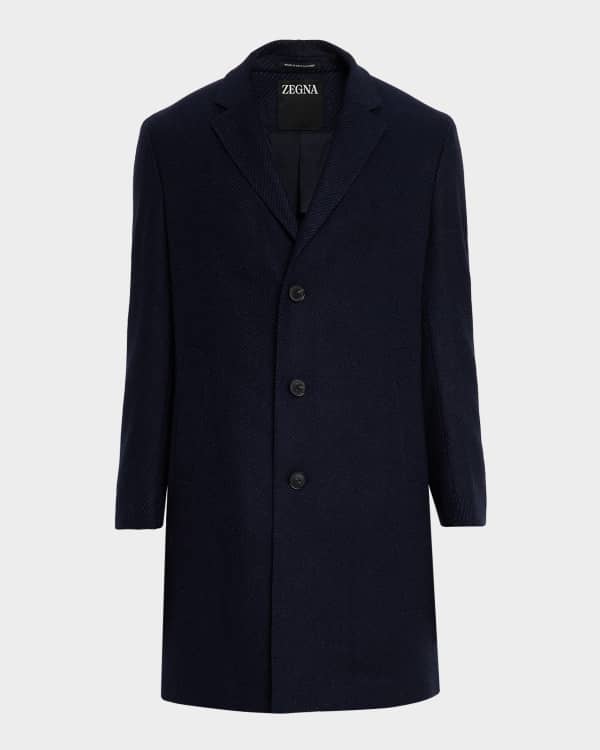 ZEGNA Men's Stowaway Hood Nubuck Blouson Jacket | Neiman Marcus