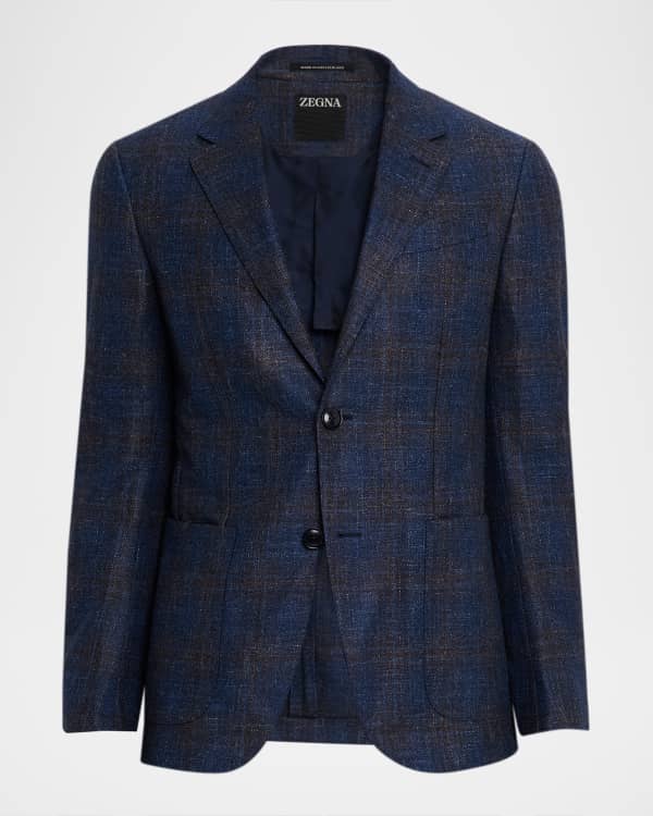 ZEGNA Men's Check Sport Coat | Neiman Marcus