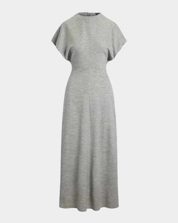 navy blue dress for baby girl Ralph Lauren Collection Floral-Print Asymmetric Strap Gown Size 8 Purple  Label main image 1