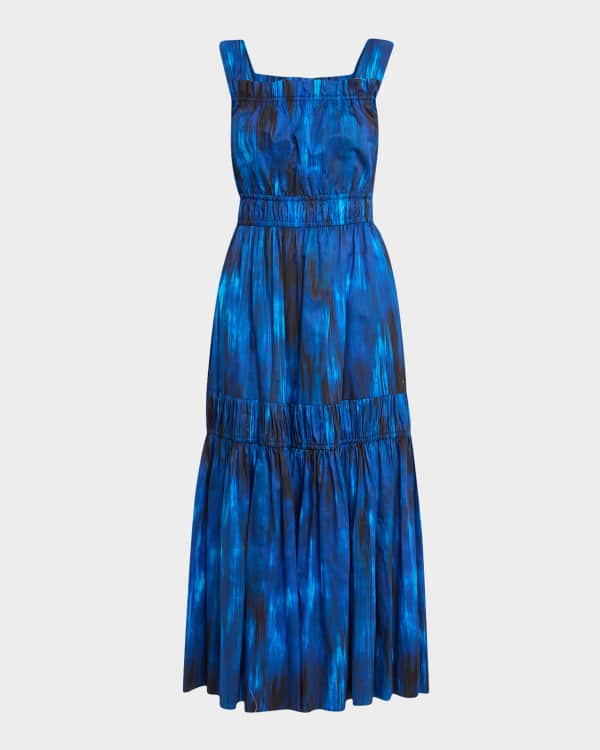 ALICE + OLIVIA Chara Pleated Party Dress | Neiman Marcus