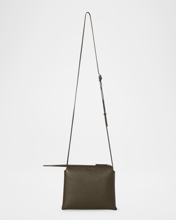 THE ROW Slouchy Banana Small Crossbody in Smooth Calfskin | Neiman