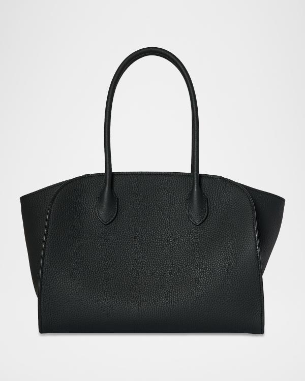 The Row Marlo 17 Tote Bag in Grain Leather | Neiman Marcus