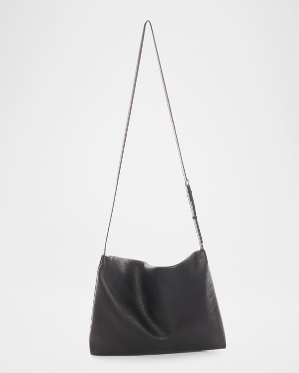 THE ROW 90s Shoulder Bag in Nubuck Leather | Neiman Marcus