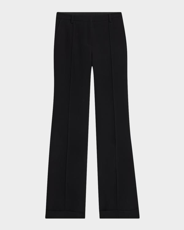 Helmut Lang Minimalist Satin Pants | Neiman Marcus