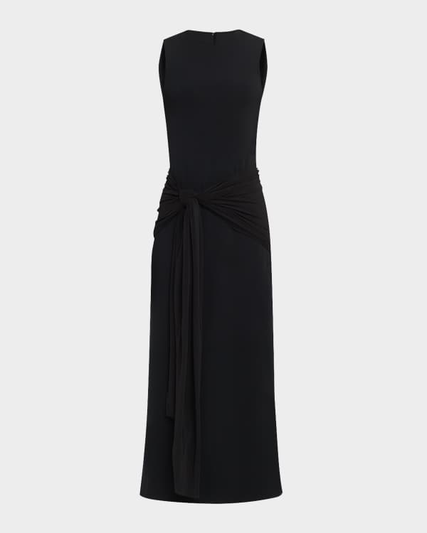 ワンピース Rabanne Midi dresses Rabanne Side Button Ruched Midi Dress | Neiman Marcus