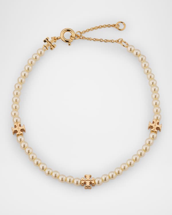ブレスレット [ TORY BURCH ] KIRA PAVE SLIDER BRACELET Kira Slider Bracelet: Women's Designer Bracelets | Tory Burch
