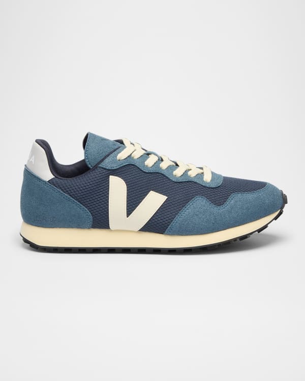 VEJA SDU Colorblock Jute Raffia Runner Sneakers | Neiman Marcus
