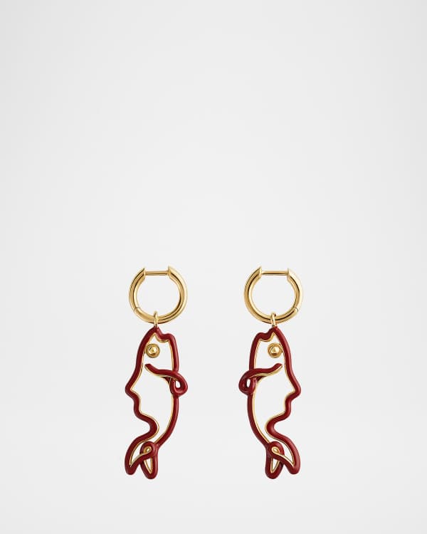 Bottega Veneta Knot Earrings, Gold | Neiman Marcus