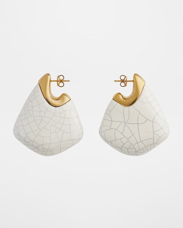 Bottega Veneta Knot Earrings, Gold | Neiman Marcus