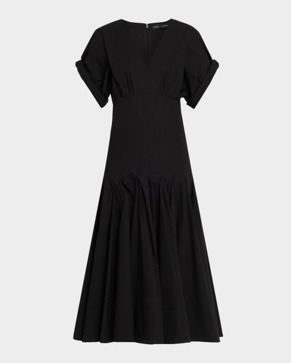 MICHAEL KORS COLLECTION★素敵！WOOL ASYMMETRIC DRESS Michael Kors Collection Draped Asymmetric Wool Midi Dress