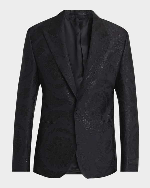 コート VERSACE 'Medusa' Double-Breasted Coat Black Versace Medusa Double-Breasted Coat In Black - 25% Off