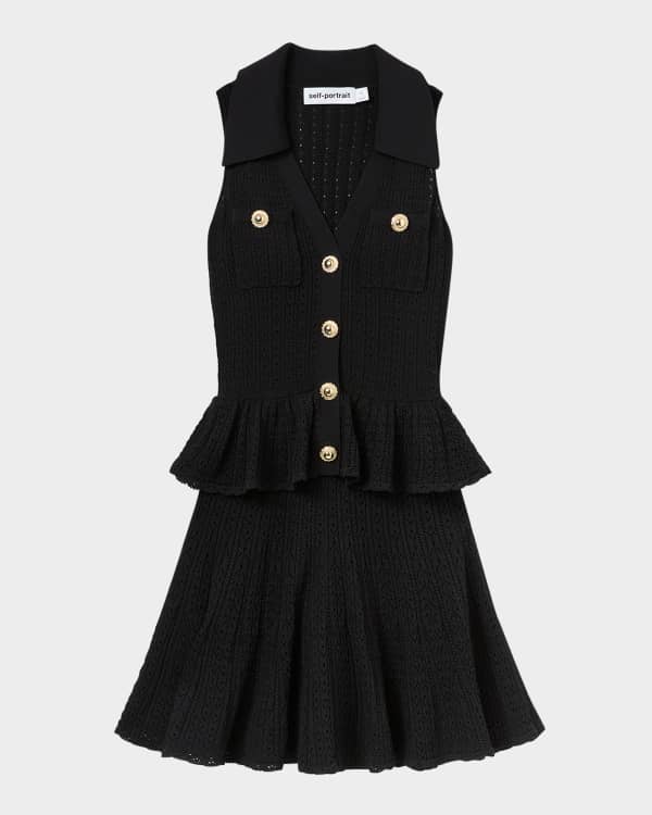 DOROTHEE SCHUMACHER Soft Touch Sleeveless Suede Mini Dress