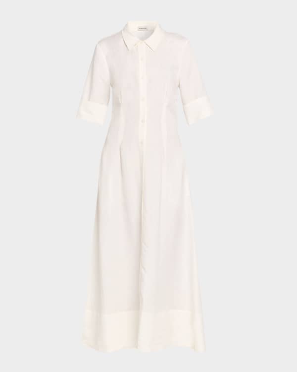chinese dress ladies Beau Silk Organza Gown with Feathers – Elizabeth Anthony