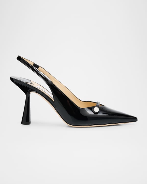 Jimmy Choo Amita Pearly-Strap Slingback Pumps | Neiman Marcus