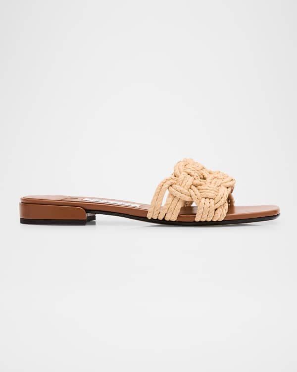 サンダル・ミュール CHURCHS RHONDA 2 SMOOTH LEATHER FLAT SANDALS Church`s Rhonda 2 Sandals DX0104.9FG-F0AAB BLACK | IlDuomo