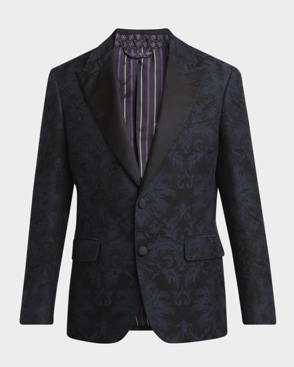 Etro Men's Paisley Jacquard Evening Jacket | Neiman Marcus