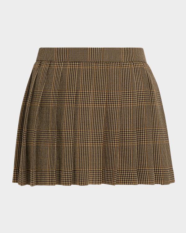 A.L.C. Conan Check Mini Skirt | Neiman Marcus