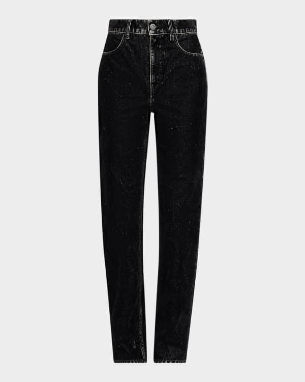 Iro Gotz Cut-Out Straight-Leg Jeans | Neiman Marcus
