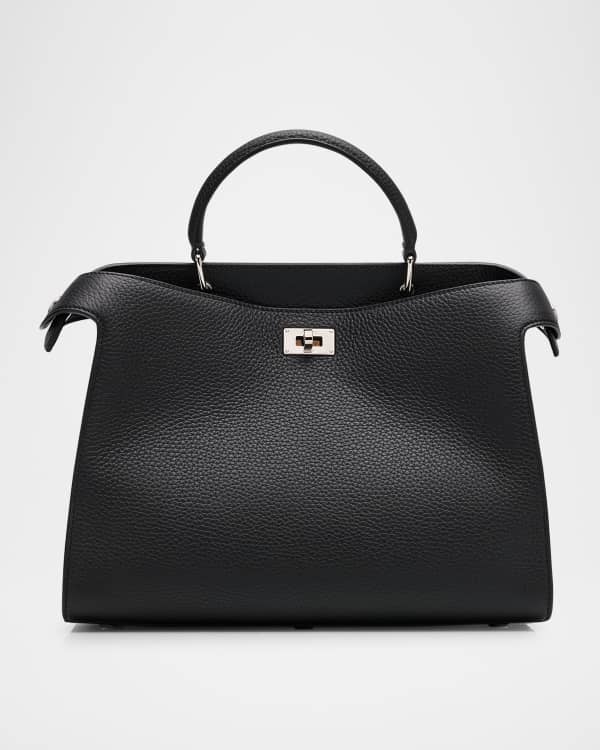 Lutece Nano Grained Leather Top-Handle Bag