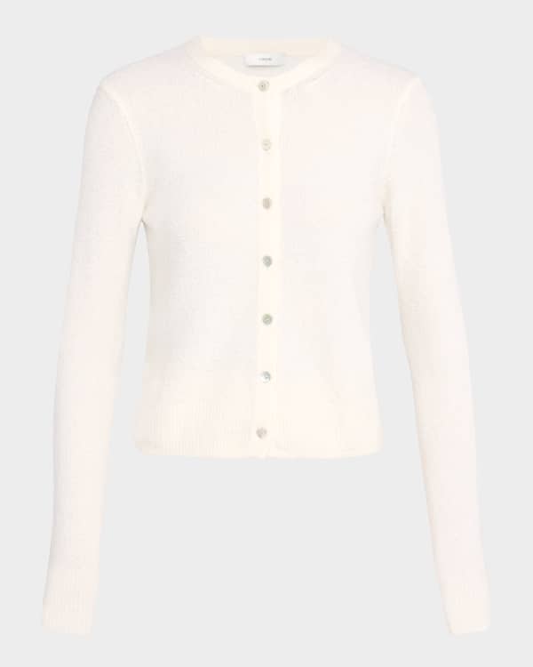 Theory Neo Sag Harbor Cropped Cardigan | Neiman Marcus