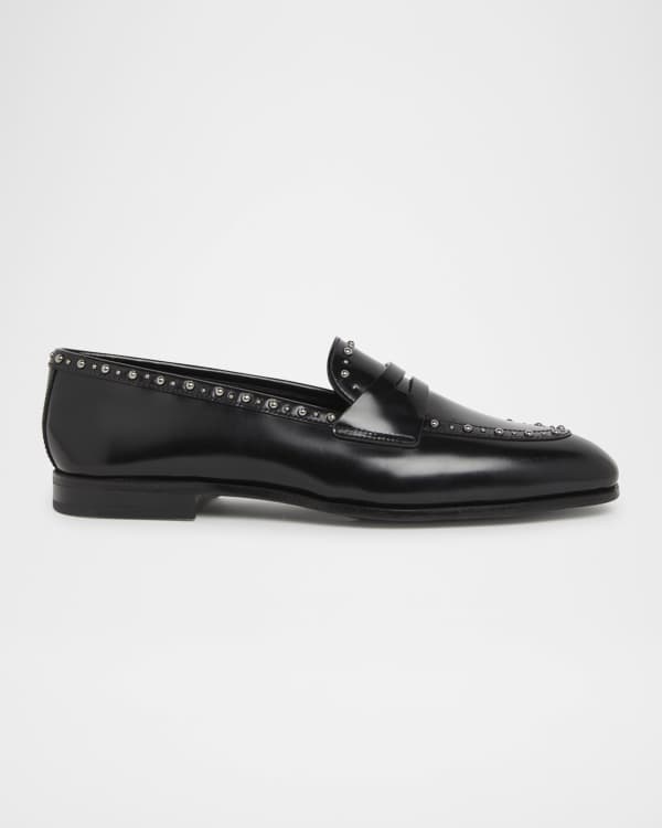 Church's Lana Leather Double Monk Oxford Loafers | Neiman Marcus