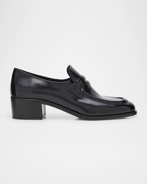 Church's Shanghai Leather Monk Oxford Loafers | Neiman Marcus