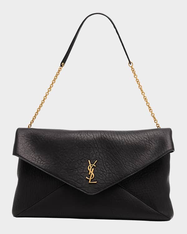 Small YSL Envelope Wallet in Patent Leather